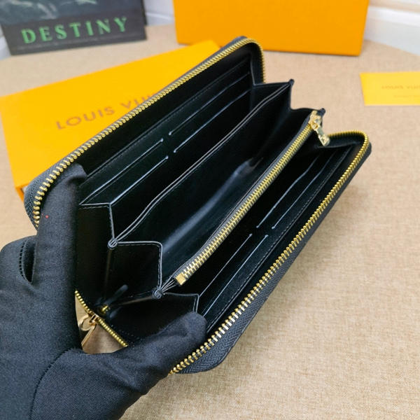 LVコピーウォレット素材ディテール